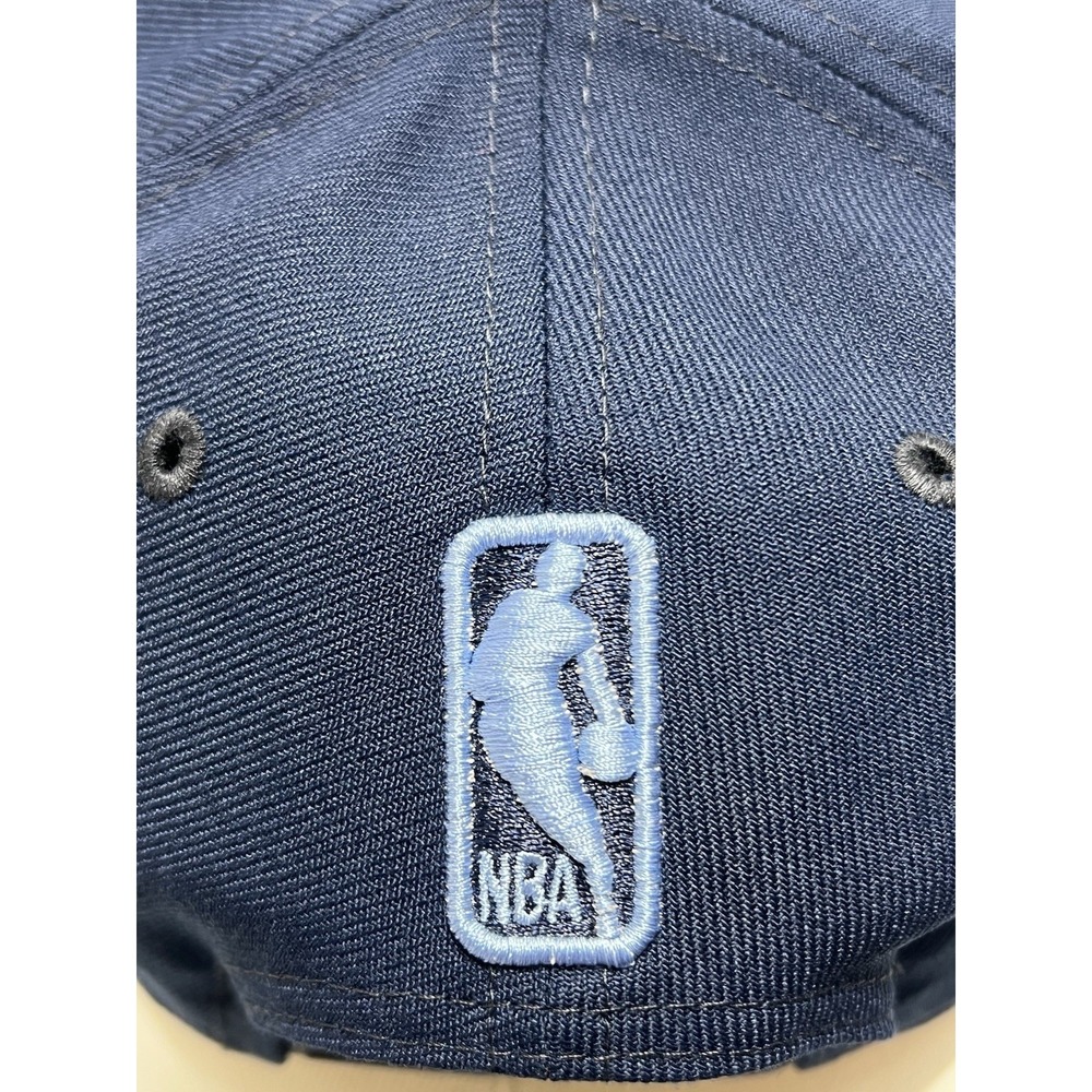 Memphis Grizzlies New Era 9FIFTY Adjustable Snapback Hat Cap Navy Logo - Picture 6 of 13